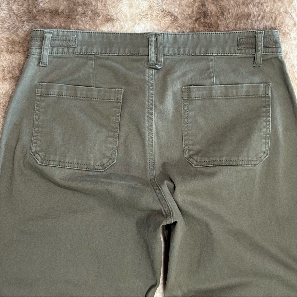 Jones New York Women’s Olive Green Chinos Size 8 - Picture 5 of 7